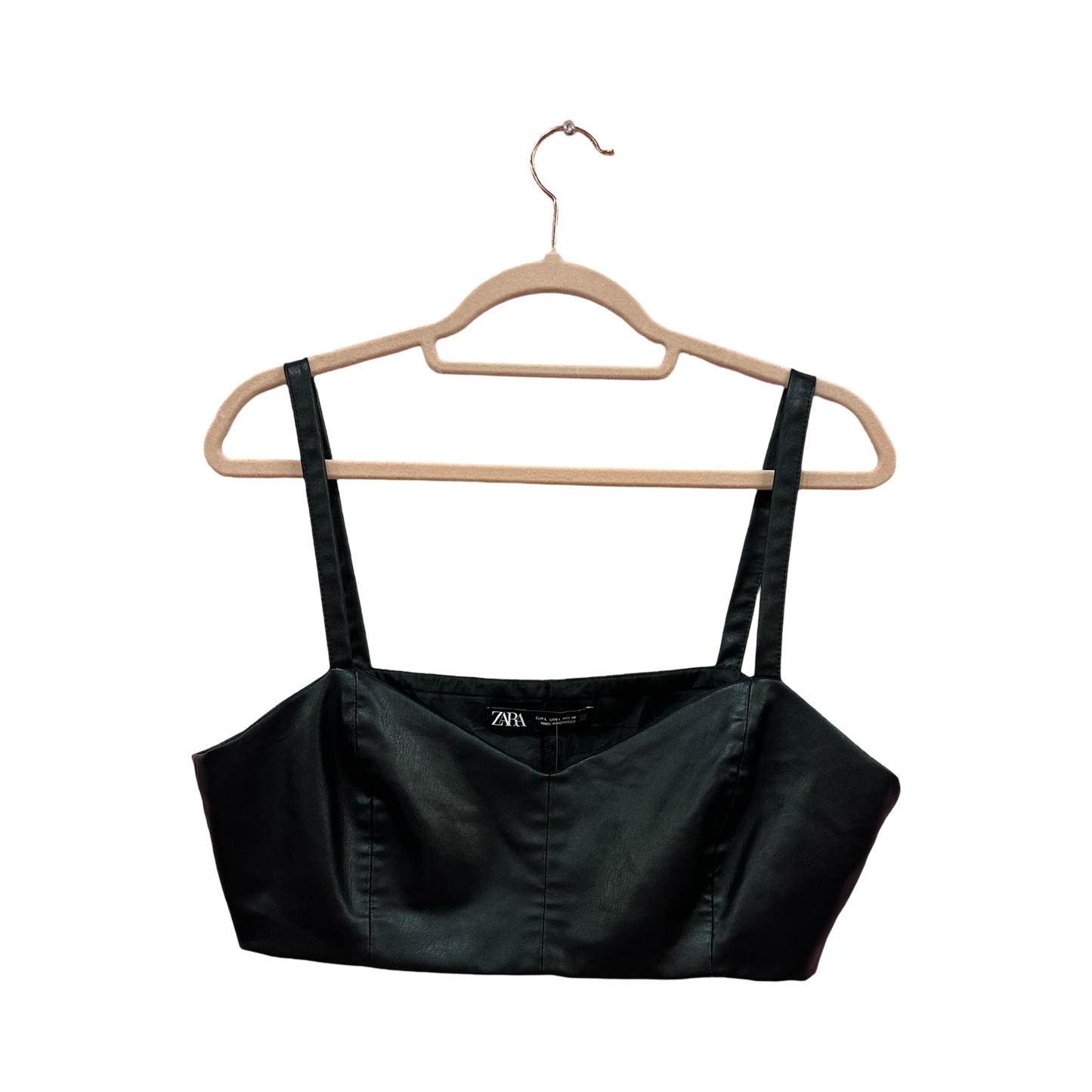 Zara Leather Tank Top