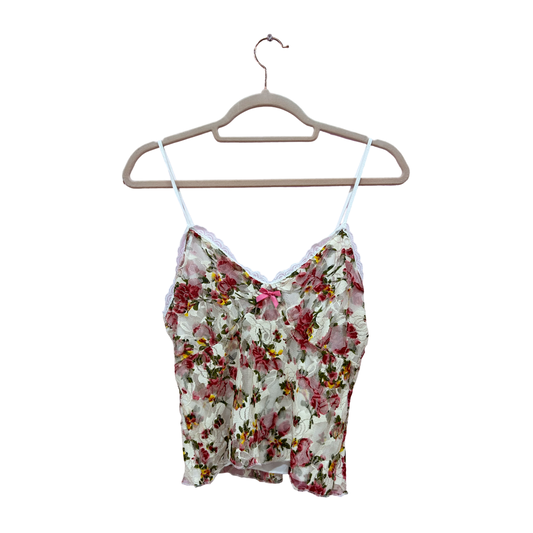 Floral Lace Tank Top