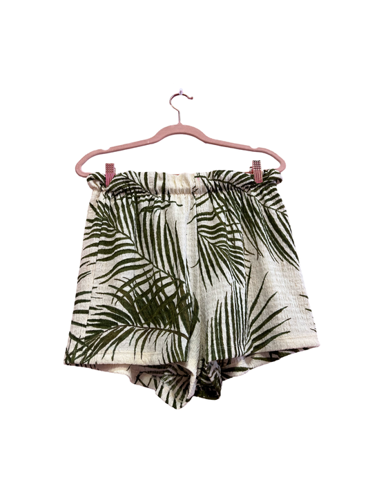 H&M Leaf Detail Summer Shorts