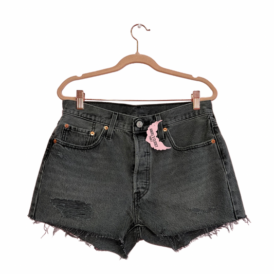 LEVIS Black Washed Shorts