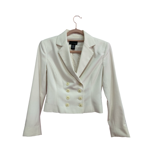 Moda Vintage White Blazer