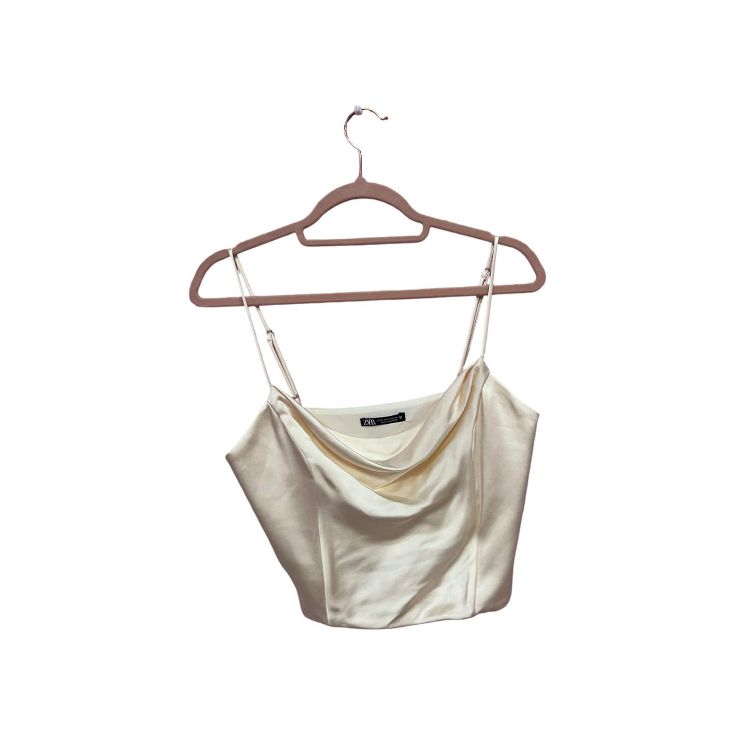 Zara Satin Tank