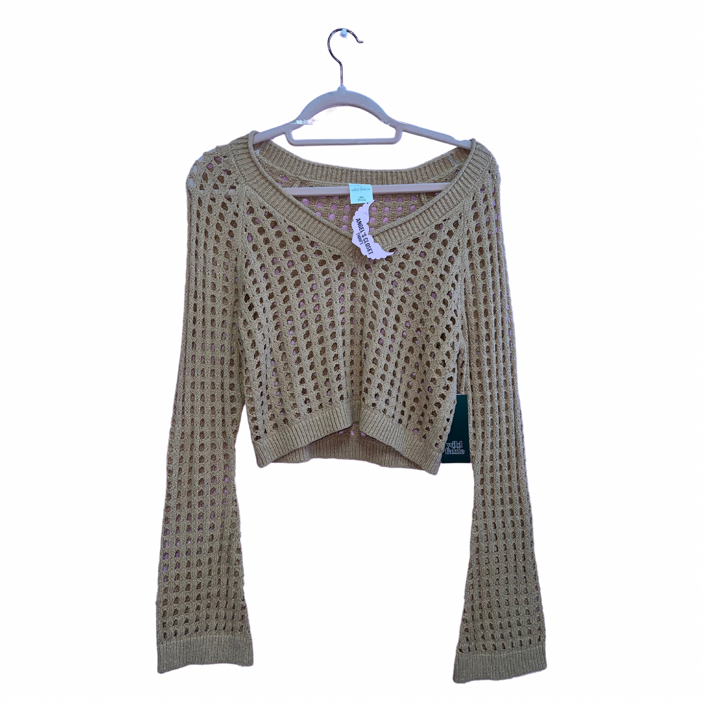 WL Gold Knitted Sweater