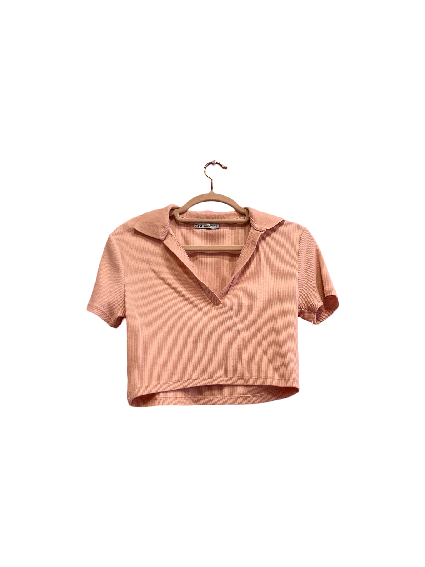 Zara Polo Crop Top