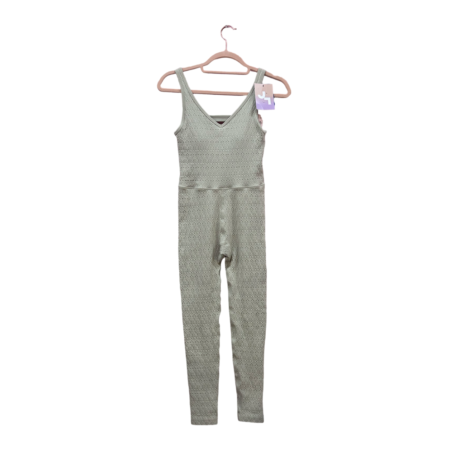 Joy Lab Cream Workout Jumpsuit