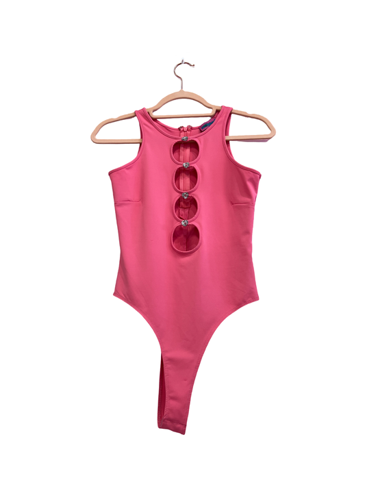 Edikted Pink Bodysuit