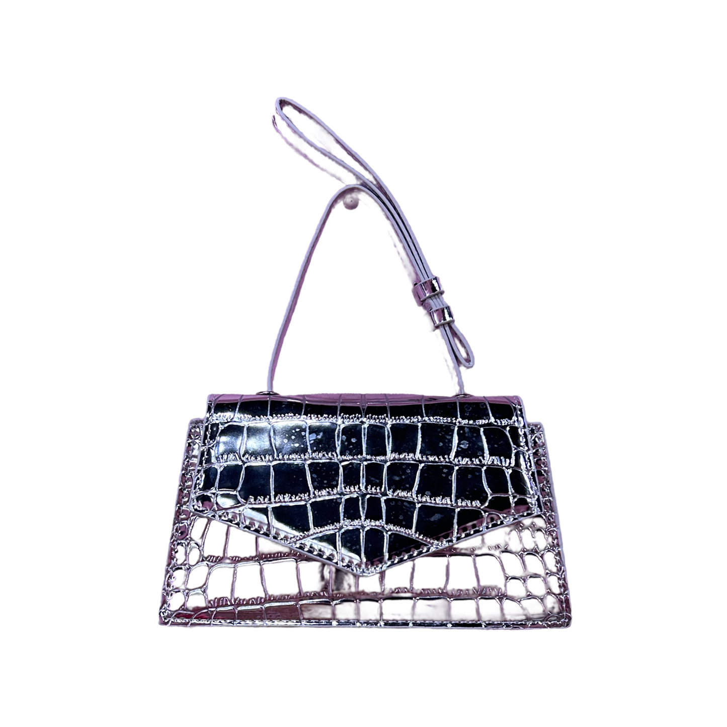 Metallic Hand/Crossbody Bag