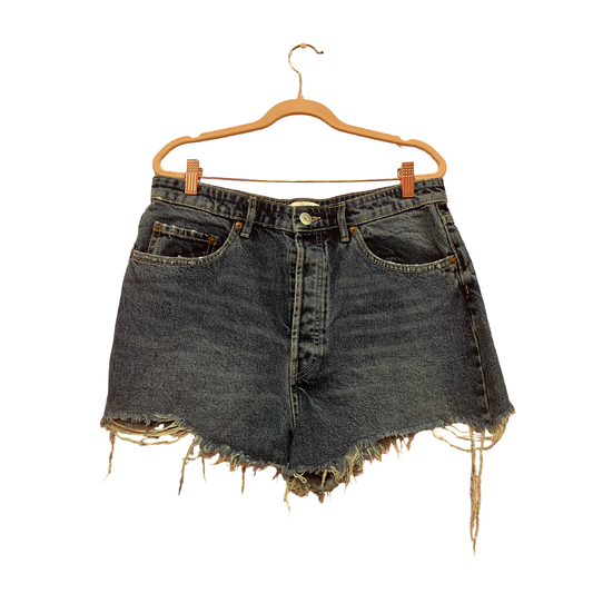 Zara Dark Denim Shorts