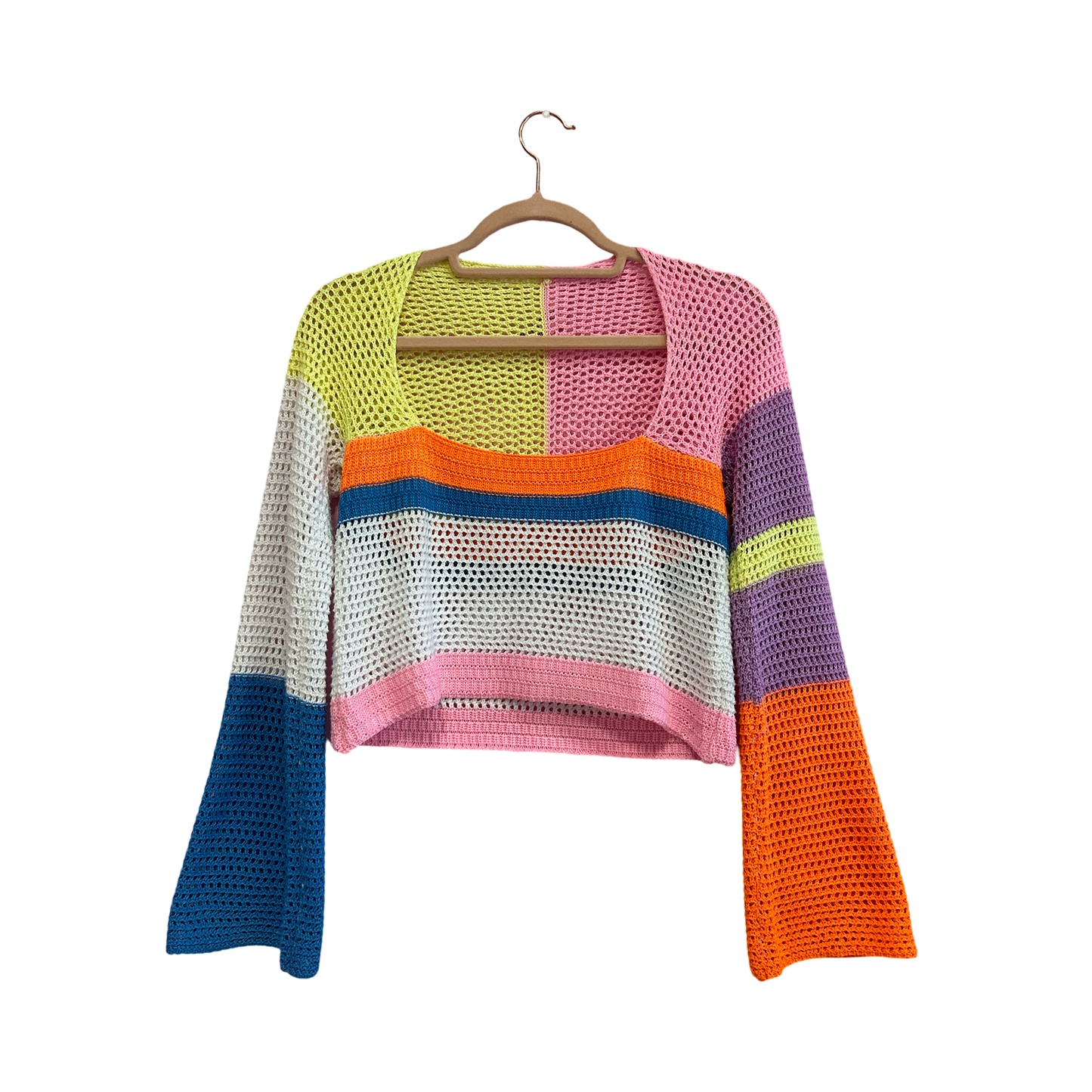 Multicolored Knitted Sweater