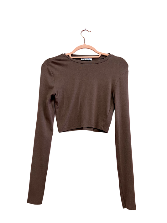 Zara Autumn Crop Long Sleeve