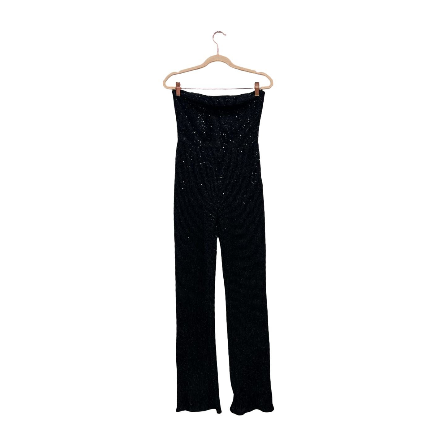 Sequin Strapless Jumpsuit