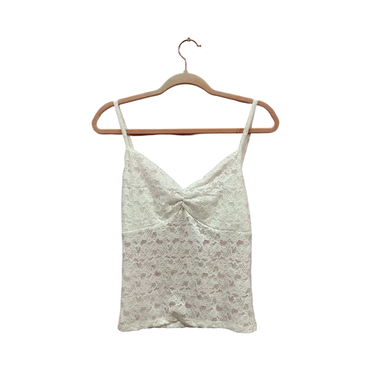 White Lace Summer Tank