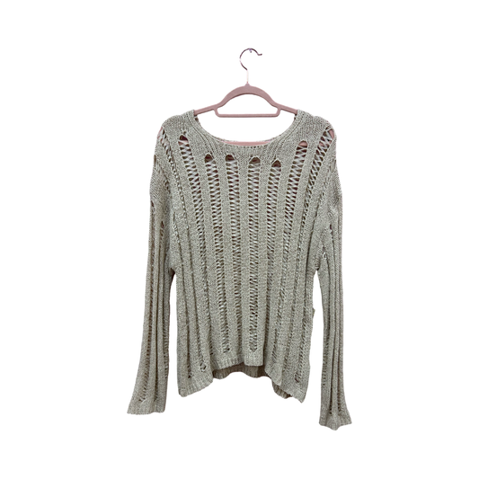 Sweet Wanderer Detailed Knit Sweater